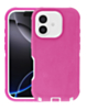 Heavy Duty Case - PINK & WHITE for iPhone 17 (Only Ground Shipping)