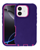 Heavy Duty Case - PURPLE & PINK for iPhone 17 (Only Ground Shipping)