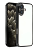 Frosted Transparent Matte Case with Lens Protection (BLACK) for iPhone 17 (Only Ground Shipping)