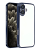 Frosted Transparent Matte Case with Lens Protection (BLUE) for iPhone 17 (Only Ground Shipping)