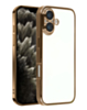 Frosted Transparent Matte Case with Lens Protection (GOLD) for iPhone 17 (Only Ground Shipping)