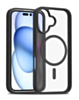 Wireless Charging Clear Case - BLACK for iPhone 17 (Only Ground Shipping)