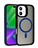 Bicolor Matte Magnetic Translucency Case - DARK BLUE for iPhone 17 (Only Ground Shipping)