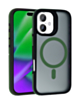Bicolor Matte Magnetic Translucency Case - DARK GREEN for iPhone 17 (Only Ground Shipping)
