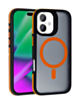 Bicolor Matte Magnetic Translucency Case - ORANGE for iPhone 17 (Only Ground Shipping)