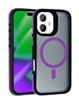 Bicolor Matte Magnetic Translucency Case - PURPLE for iPhone 17 (Only Ground Shipping)