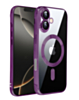 Shiny Wireless Charging Clear Case - PURPLE for iPhone 17 (Only Ground Shipping)