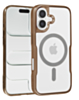 Glossy & Transparent Magnetic Case - DESERT GOLD for iPhone 17 (Only Ground Shipping)