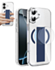 Hard Clear Case with MagGrip for iPhone 17 (BLUE) (Only Ground Shipping)