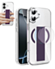 Hard Clear Case with MagGrip for iPhone 17 (PURPLE) (Only Ground Shipping)