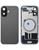 Back Glass with Frame and MagSafe Magnet for iPhone 17 (NO LOGO) (BLACK)