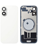 Back Glass with Frame and MagSafe Magnet for iPhone 17 (NO LOGO) (WHITE)