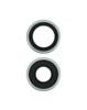 Back Camera Lens with Bracket & Bezel for iPhone 17 (SAGE) (2 Piece Set) (Premium)