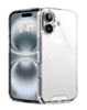 Hard Clear Case with Metal Button - CLEAR for iPhone 17 (Only Ground Shipping)