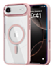 Shiny Magnetic Clear Cases - PINK for iPhone Air (Only Ground Shipping)