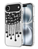 Luxury Diamond Pendant Tassel Crystal Case - BLACK for iPhone Air (Only Ground Shipping)