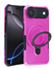 Hard PC Shockproof Case w /Ring Holder - PINK for iPhone Air (Only Ground Shipping)