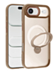 Wireless Charging Case with Built-in Rotating Ring Stand (BROWN) for iPhone AIR (Only Ground Shipping)