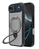 Matte Transparent Case with Wireless Charging Kickstand - BLACK for iPhone Air (Only Ground Shipping)