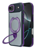 Matte Transparent Case with Wireless Charging Kickstand - PURPLE for iPhone Air (Only Ground Shipping)