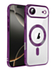Shiny Wireless Charging Clear Case - PURPLE for iPhone Air (Only Ground Shipping)