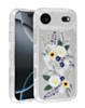 Flower Design Transparent Case with Wireless Charger - Style 3 for iPhone Air (Only Ground Shipping)