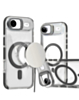 Thin Magnetic Clear Case with Camera Stand Kickstand - BLACK for iPhone Air (Only Ground Shipping)