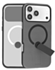 Shockproof Rugger Magnetic Case with Kickstand (BLACK) for iPhone 17 Pro (Only Ground Shipping)