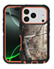 Heavy Duty Case for iPhone 17 Pro (CAMO ORANGE) (Only Ground Shipping)