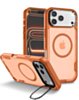 Shockproof Magsafe Case with Camera Stand - ORANGE for iPhone 17 Pro (Only Ground Shipping)