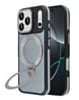 Matte Transparent Case with Wireless Charging Kickstand (Gray) for iPhone 17 Pro / 18 Pro (Only Ground Shipping)