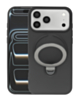 Pastel Shield Carbon Fiber Magnetic Kickstand Case (BLACK) for iPhone 17 Pro (Only Ground Shipping)