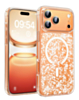 Glitter Transparent Magnetic Cases (WHITE) for iPhone 17 Pro (Only Ground Shipping)