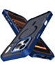 Dual Layer Electroplated Border Wireless Charging Case (DARK BLUE) for iPhone 17 Pro (Only Ground Shipping)