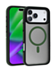 Bicolor Matte Magnetic Translucency Case - DARK GREEN for iPhone 17 Pro (Only Ground Shipping)