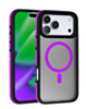 Bicolor Matte Magnetic Translucency Case - PURPLE for iPhone 17 Pro (Only Ground Shipping)