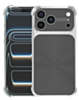 CD-Pattern Electroplated Four Corner Shockproof Case - BLACK for iPhone 17 Pro (Only Ground Shipping)