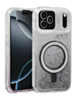 Wireless Charging Protective Glitter Liquid Bumper Case - BLACK for iPhone 17 Pro (Only Ground Shipping)