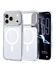 Transparent Magnetic Shockproof Case (WHITE) for iPhone 17 Pro Max (Only Ground Shipping)