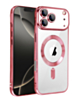 Shiny Wireless Charging Clear Case - PINK for iPhone 17 Pro Max (Only Ground Shipping)