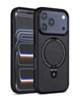  Magnetic Kickstand Case with Carbon Fiber -BLACK for iPhone 17 Pro max (Only Ground Shipping)