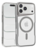 Glossy & Transparent Magnetic Case - SILVER for iPhone 17 Pro Max (Only Ground Shipping)