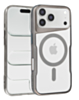Glossy & Transparent Magnetic Case - TITANIUM for iPhone 17 Pro Max (Only Ground Shipping)
