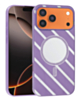 Magnetic Mirror Phone Case with Wireless Charging - PURPLE for iPhone 17 Pro Max (Only Ground Shipping)