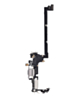 Charging Port Flex Cable for iPhone 17 Pro (Aftermarket) (US Version) (SILVER)