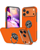 Dual Layer Case with Magnetic Ring - ORANGE for iPhone 17 Pro (Only Ground Shipping)