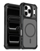 Dual Layer Electroplated Border Wireless Charging Case (BLACK) for iPhone 17 Pro (Only Ground Shipping)