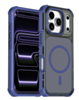 Dual Layer Electroplated Border Wireless Charging Case (DARK BLUE) for iPhone 17 Pro (Only Ground Shipping)