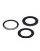Back Camera Lens (Glass Only) with Adhesive for iPhone 17 Pro / 17 Pro Max (3 Piece Set) (Aftermarket)