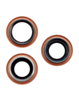 Back Camera Lens with Bracket & Bezel for iPhone 17 Pro / 17 Pro Max (COSMIC ORANGE) (3 Piece Set) (Premium)